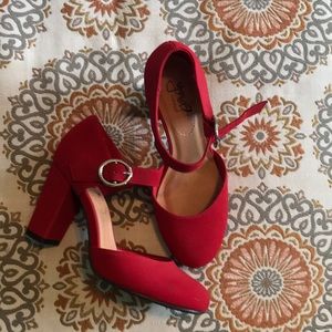 Y Not Comfort chunky heels